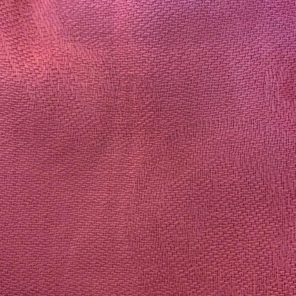 pink shawl